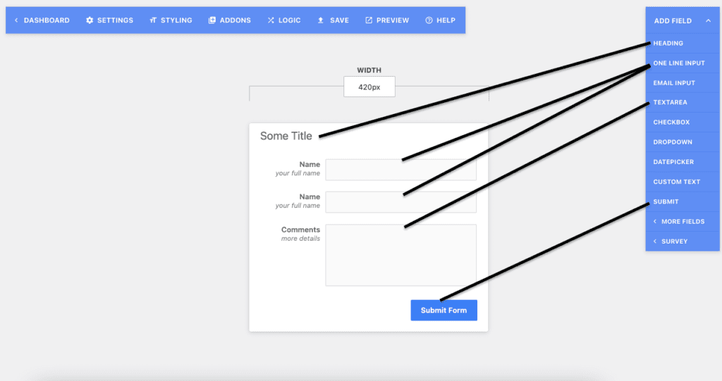 formcraft wordpress